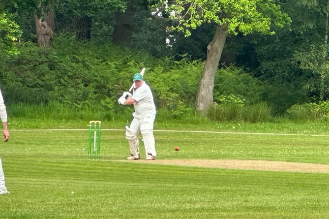 Rich Stephens scored 44 for Petersfield's second team against Hambledon's third team