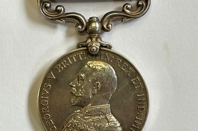 Sapper George Ernest Willis' Distinguished Conduct Medal