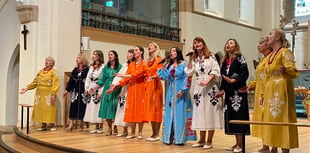 Dancing in the aisles as Ukrainian choir dazzle at church fundraiser