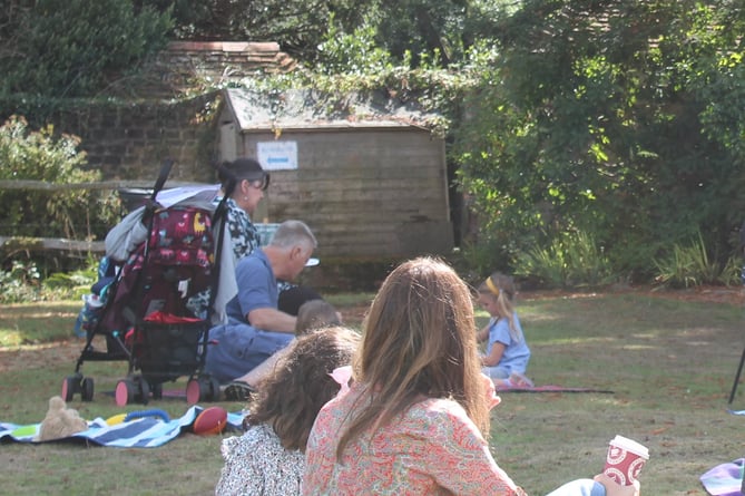 Families enjoy garden events at Haslemere Museum