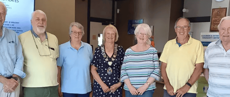 Care in Haslemere Committee with Haslemere Town Mayor 2022-23, Cllr. Jacquie Keen.