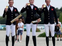 Like father, like son as Harry jumps to Olympic glory LEAD