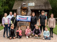 Military children Go Ape for adventure and new friendships