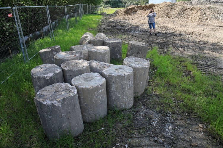 The WW2 tank traps unearthed at Bellway’s Perceval Grange