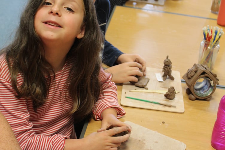 Haslemere Museum provided activities to keep the kids busy in the school holidays