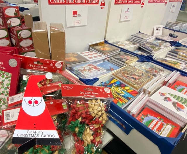 Give back this Christmas through charity card pop-up shop