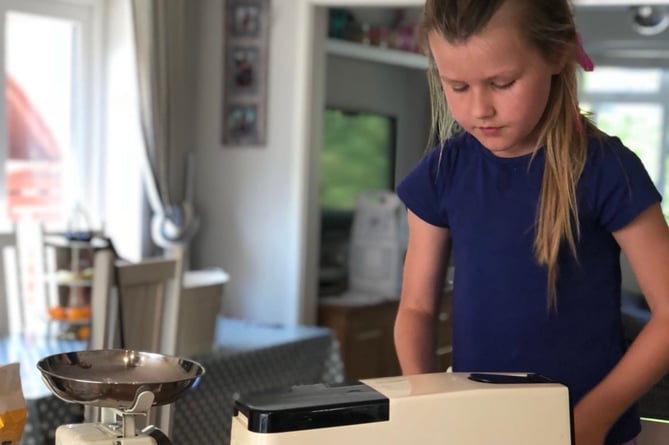 Brooke couldn't even reach the counter when she first started baking – but that didn't stop her from standing up to cancer