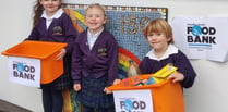 Scouts and schoolkids give helping hand to foodbank