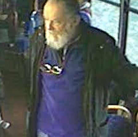 East Hampshire bus assault - CCTV 1